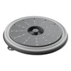 HIC Kitchen Collapsible Microwave Food Cover, BPA Free, Contains Splatter