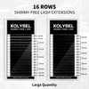 KOLYBEL SHIMMY-FREE Lash Extension 0.05 D Curl Volume Lash Extensions