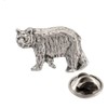 Antique Pewter Black Bear Mini Pin M033MP