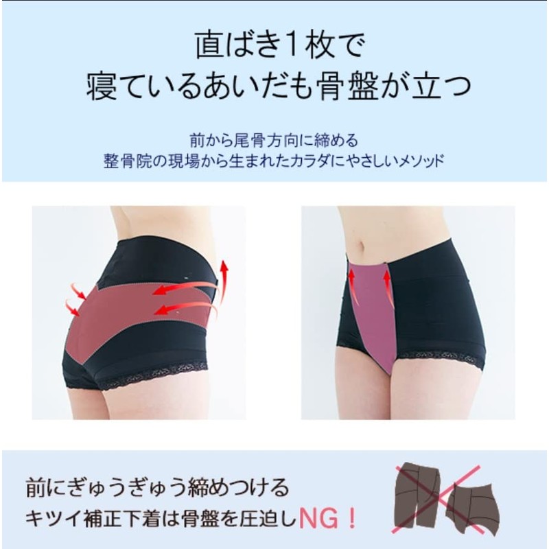 SLEEPlus Chiropractic Shorts, 3 Plus, Pelvic Shorts, For Waist, Pelvic