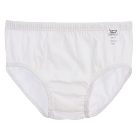 organicboom 100% Certified Organic Cotton Single Jersey Lightweight Boys Panties Briefs Ultra Soft Comfortable (Boy Off White 3Pack, 15-16Y)
