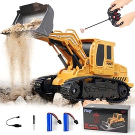 RC Construction Excavator Toy for Kids - 2.4GHz Remote Control, 680¬∞ Rotation, Realistic Lights & Sounds, Rechargeable Battery, Multi-Function Operation, Perfect for Indoor & Outdoor Play,Ideal Gift for Boys and Girls Ages 3+:_11 Channel Excavator