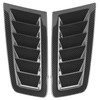 Aramox 2Pcs Universal Bonnet Air Vents Engine Hood Car Exterior
