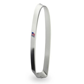 Unbranded 1 Dozen (12 pieces) Cigar Cookie Cutter 4.75 in Metal Party Favors USA