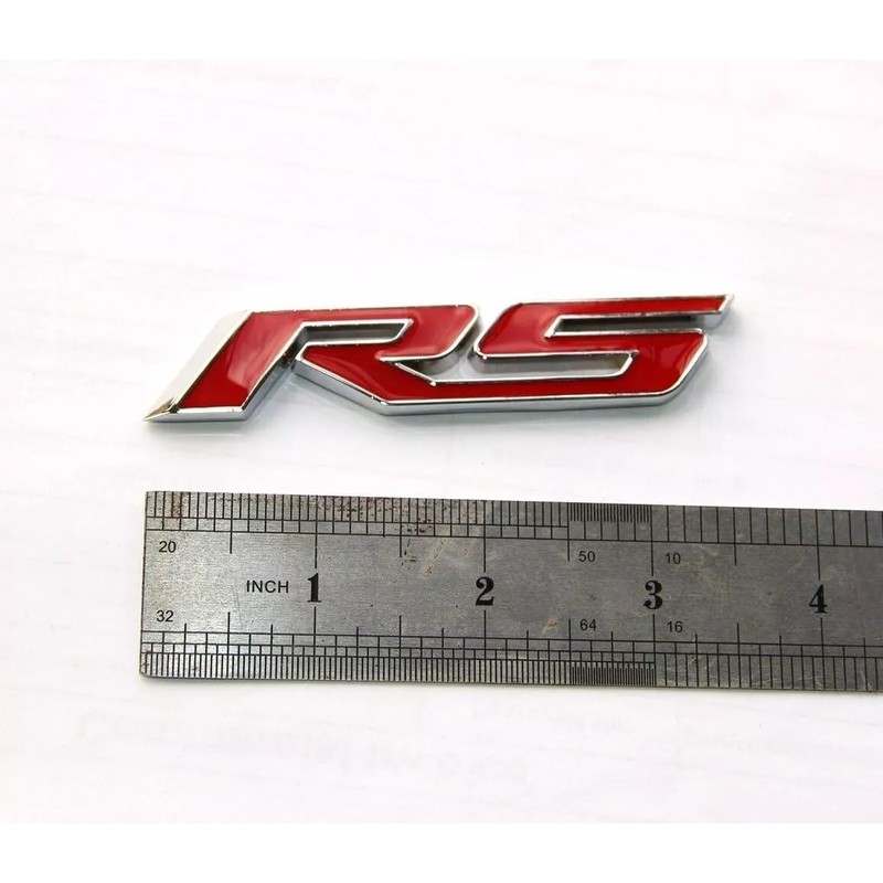 Generic 2-P RS Emblem Badge for Camaro, Trailblazer, Malibu, Traverse,