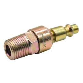 Interstate Pneumatics CPHS461 1/4 Inch Industrial Steel Swivel Plug 3/8 Inch Male NPT