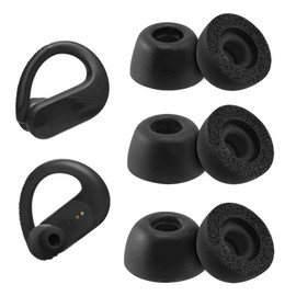 NANLANFAN Replacement Foam Ear Tips for JBL Endurance Peak 3 / Peak II/Peak/Run 2 Wired/Race TWS, Ultimate Comfort, 3 Pairs (S/M/L)