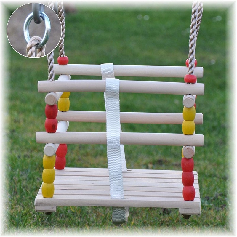Loggyland - Wodden Baby & Toddler Swing Seat