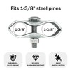 18 Set chain link fence parts 1-3/8" Dog Kennel Panel