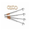 MAX COOL Injector Nozzle Bolts & Seals Kit Set of