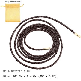 FAIRYGATE Womens Belt Skinny PU Leather Skinny Rope Self Tie Waistband Thin Waist Strap Ladies Belts for Dresses A1324