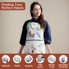 Maison d' Hermine Tropiques 100% Cotton Apron with an Adjustable