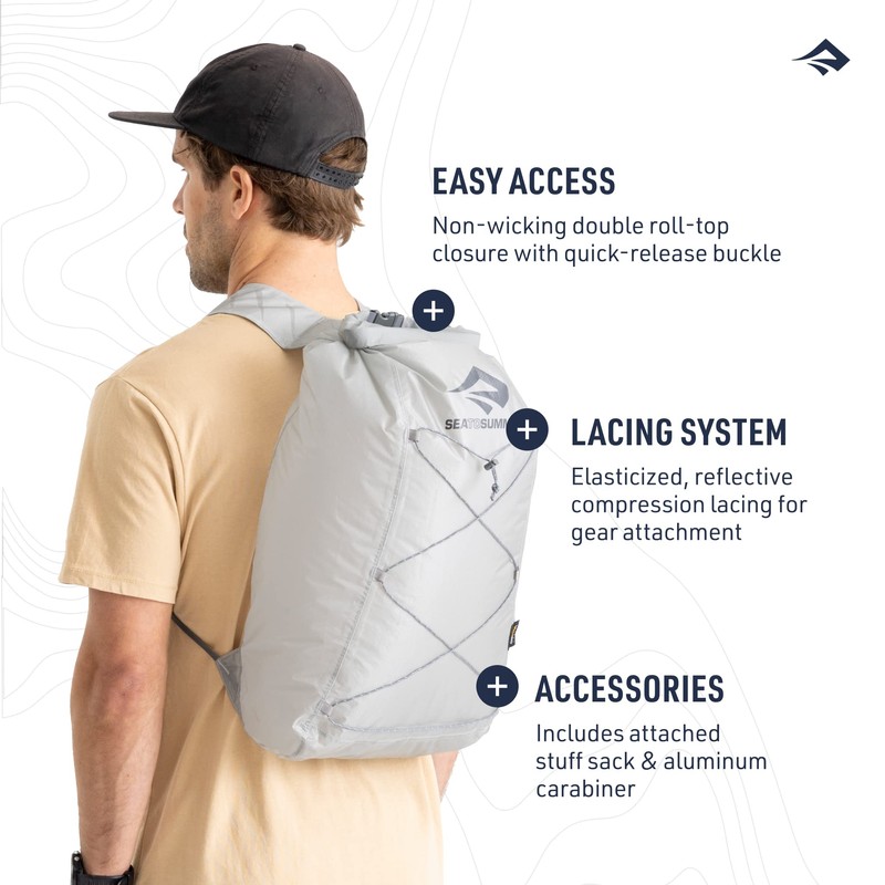Sea To Summit Ultra-Sil Dry Day Pack - Spicy Orange
