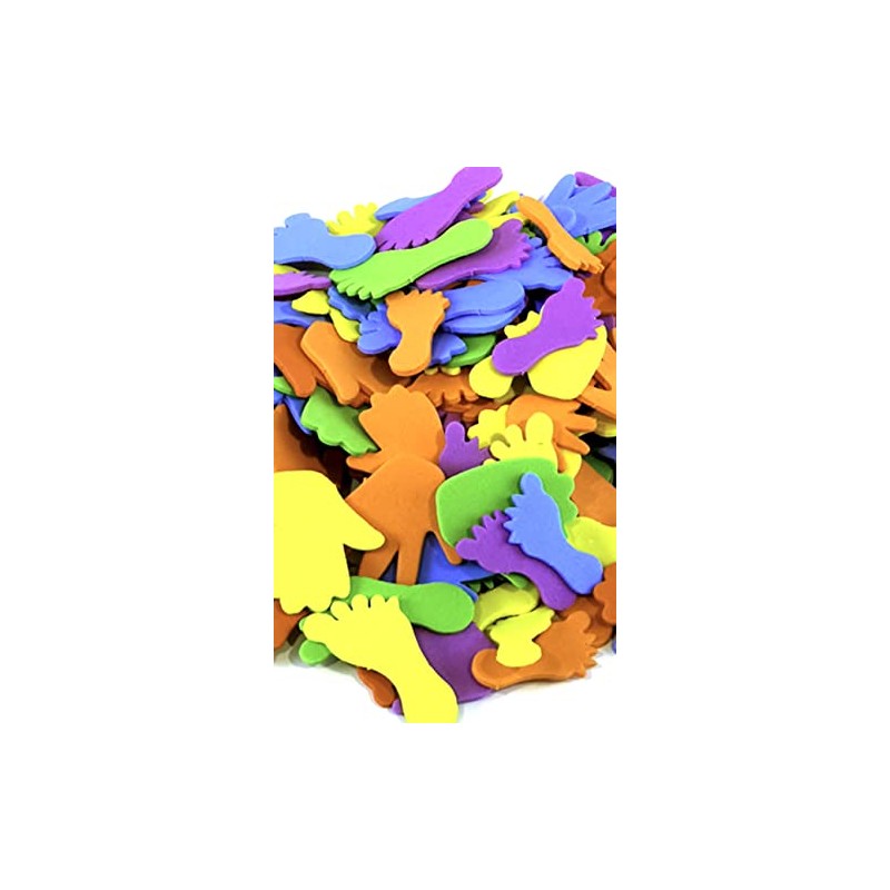 Anthony Peters AP/372/HFF Foam Hands and Feet Shapes-Pack of 150