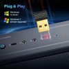 USB Bluetooth 5.4 Adapter für PC, Mini Dongle mit Realtek