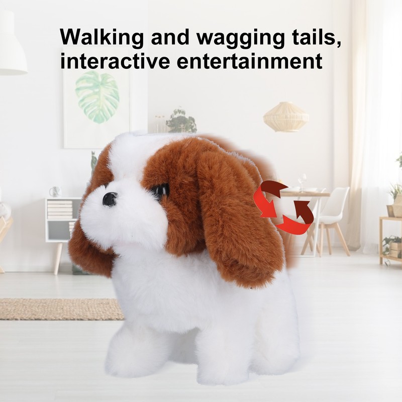 Electronic Interactive Pet Dog Soft Plush Puppy Dog Simulation Walking
