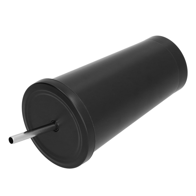 500ML Small Vacuum Coffee Cup Iced Coffee Bottle with Straw