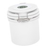 200ml Eyelash Glue Storage Tank with Screen Display Sealed Jar