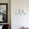 ROCKING GIFTS Weifl Pajaros Wall-Mounted Coat Rack with 3 Hooks