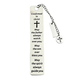 Christian Bookmark Gifts for Women Girls Boys, Inspirational Religious Book Mark Markers Faith (Confirmed in Christ)