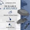 London Fog Mini Rain Umbrella, Manual Folding Umbrella, Windproof, Lightweight