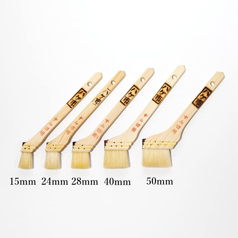 Hake City Brush Premium Goat Hair Goat Tail, Thick Mouth,