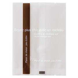 BB-OB3 Food Compatible Bags, Line-Matte-3, Bitter Brown (100 Count)