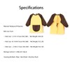 Eskvom Kids/Children Waterproof Aprons with Long Sleeve for Art Painting,