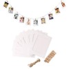 DOITOOL 10-Piece Photo Frame Paper DIY Photo Frame Hanging Set