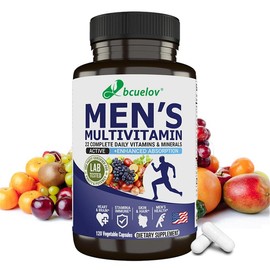 Men’s Multivitamin & Multiminerals Health Supplement with Vitamin A, C, D, E & More Essential Vitamins for Energy, Focus & Immune Health Support