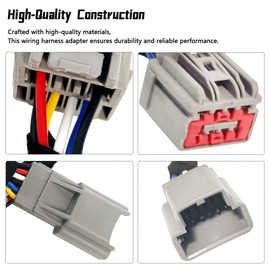 Media Hub Harness Fit for Dodge Ram Truck 2013-2022, Conversion Harness, Car Audio Video Wiring Harnesses