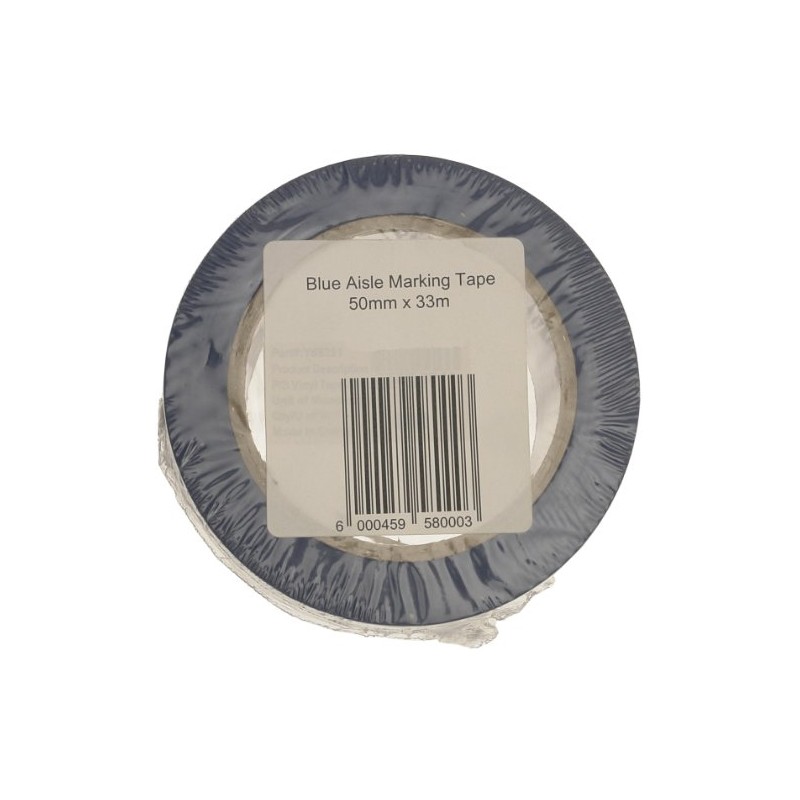 Signs & Labels FBLW5 50mm x 33m Aisle Marking Tape
