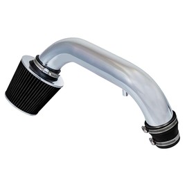 RSG CHROME PIPE with BLACK Short Ram Intake Kit with Filter Compatible For 95-99 Dodge Plymouth Neon 2.0L