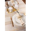 DII CAMZ10900 Table Cloth, 60" x 84", Cream Plaid