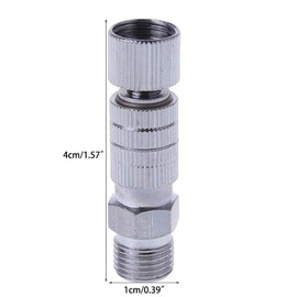 1/2Pcs Airbrush Quick Release Coupler Release Fitting Adapter 1/8" Male and Female Fitting Quick Release Set