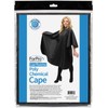 ForPro Low Fluorine Makeup Cape, Professional Mid-Length Beauty Cape with
