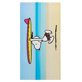 Franco Collectibles Peanuts Snoopy - Toalla de baño de algodón súper Suave, 60 x 30 Pulgadas, (Producto con Licencia Oficial)
