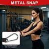 fuxunamz Cable Pull Handles, Triceps Rope Cable Attachment, Bicep Pull