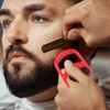 Healifty Goatee Shaving Template Shaping Edge Up Tool for Goatee
