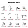 Pressurized Household Handhled Shower Sprayer Hand Shower Faucet Kit Hair