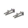 Pack of 2 Plastic End Caps Rail Stop Compatible with