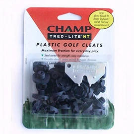 Champ Golf soft spikes large thread Tred-Lite MT x 24 incl spike key
