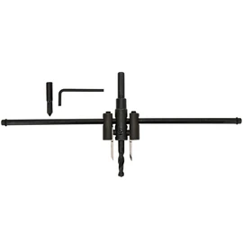 30-200mm Ajustable Negro, Broca Avellanadora Circular Agujero Sierra Juego de Brocas DIY Herramientas de Carpintería