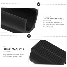 Kisangel Non-Slip Trampoline Leg Covers 50pcs Chair Feet Protectors for Tables Chairs Easy Application Plastic Mat