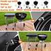 Grill Table Cart for Weber 22 inch Kettle 18in Charcoal
