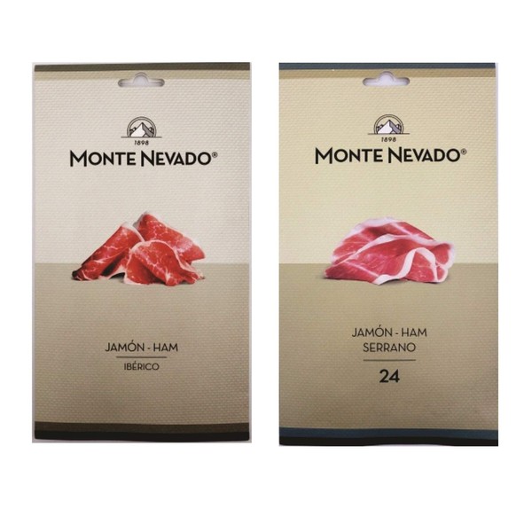 Monte Nevado | Serrano Ham Slices + Iberico Ham Slices