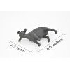 Guangzhou Cape Buffalo, African, Realistic Rubber Model, Hand Painted Figurine
