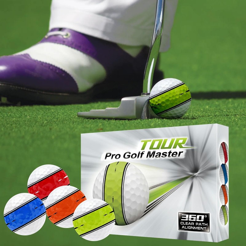 Golf Balls | 12 Training Balls | Sports Accessories with