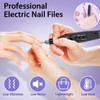 Electric Nail File for Thick Toe Nails, Adjustable Speed Electric