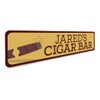 Custom Cigar Bar Sign - 4 x 18
